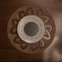 Hermia Lugh - Wenge Juego de Salvamanteles de Madera (4 piezas)